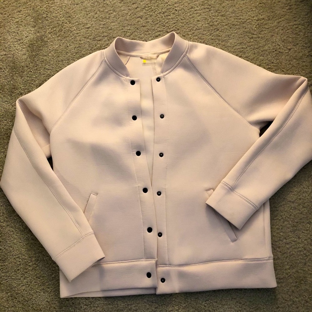 ZELLA - textured bomber jacket